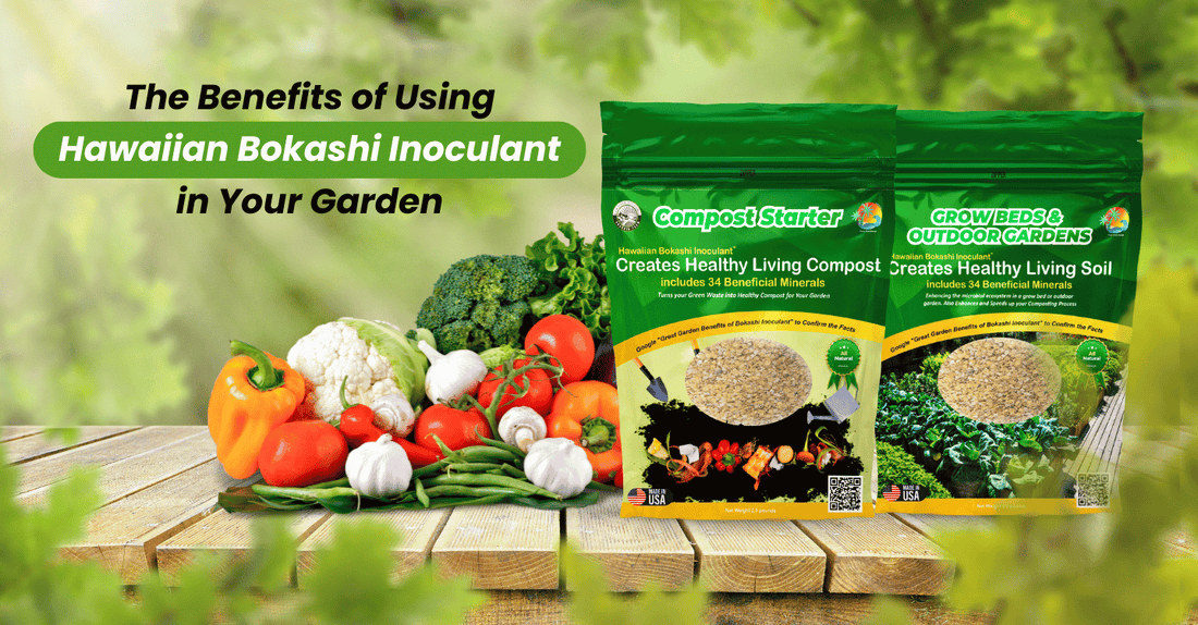 bokashi composting Hawaiian Bokashi Inoculant 
