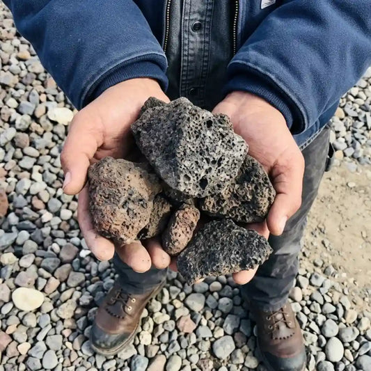 2 1/2 inch drain rock, size #2, clean drainage stone