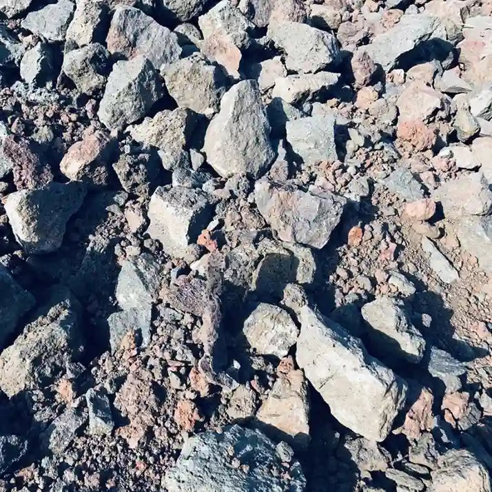Pile of 6 inch minus fill and base rock