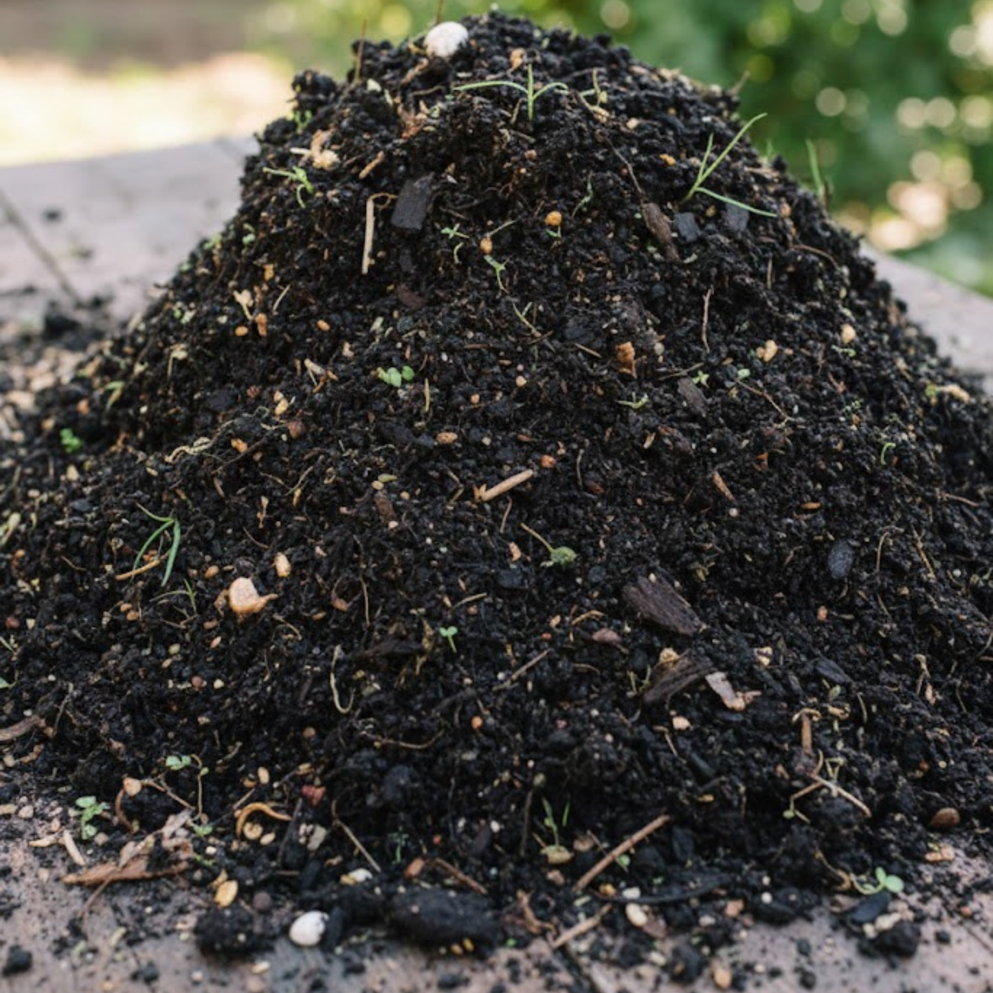 Black Cinder soil