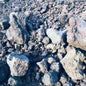 Pile of general fill rock and dirt mix for raising ground