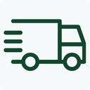 Islandwide delivery icon: bulk soil delivered from Hilo to Kona on the Big Island